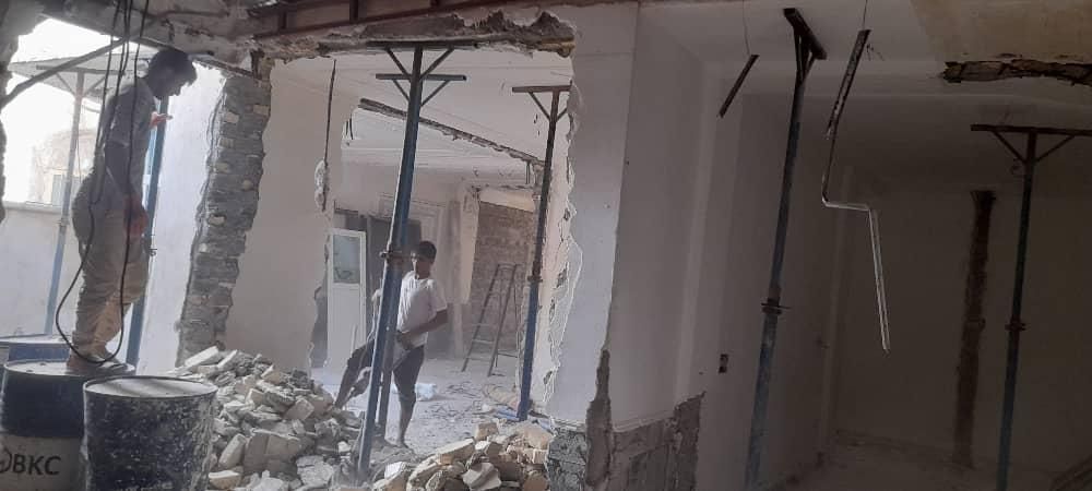 تخریب کاری کنده کاری دیوار کف تضمینی باابزار کامل|خدمات پیشه و مهارت|بندرعباس, |دیوار