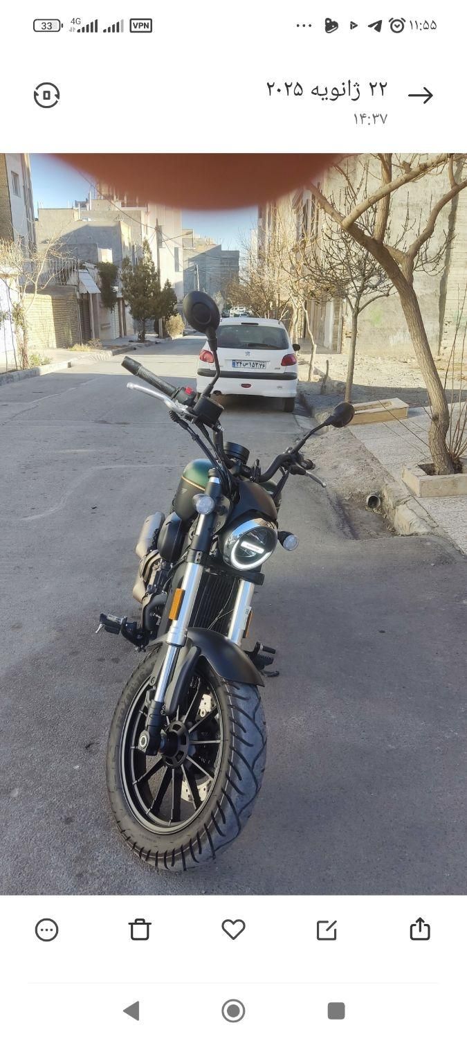 موتور کیوجیsrv250|موتورسیکلت|مشهد, احمدآباد|دیوار