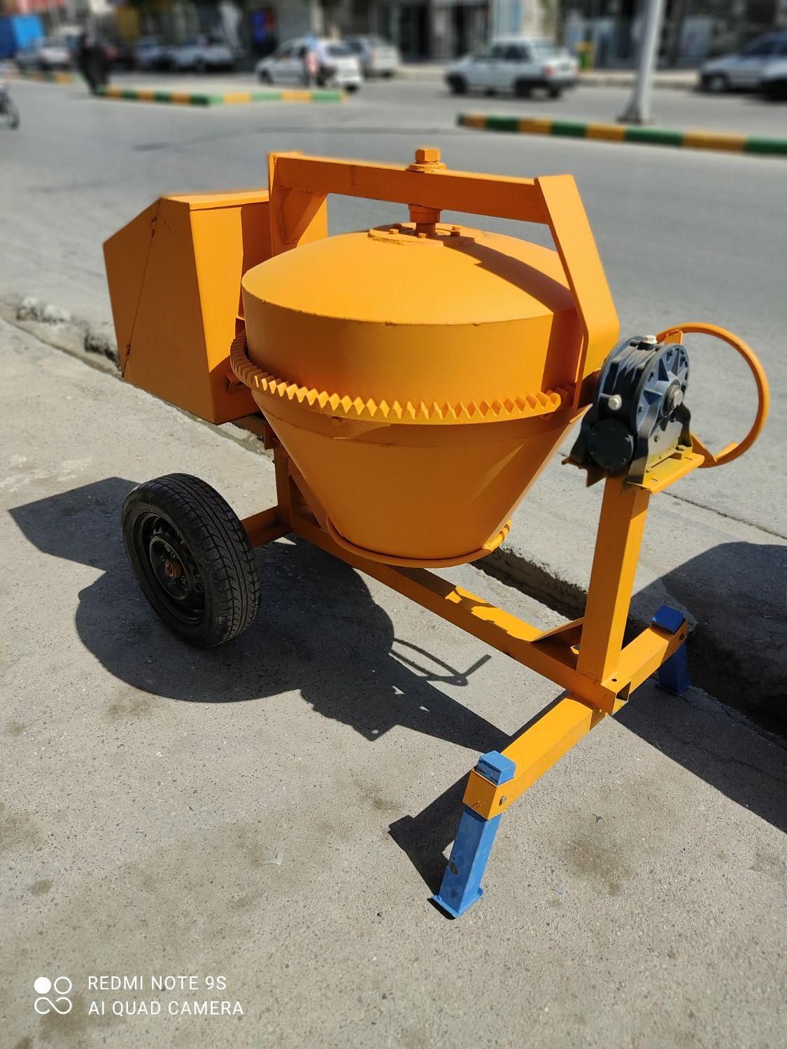 بتونیر میکسر ساختمانی ملات ساز|ماشینآلات صنعتی|مشهد, توس (بلوار توس)|دیوار