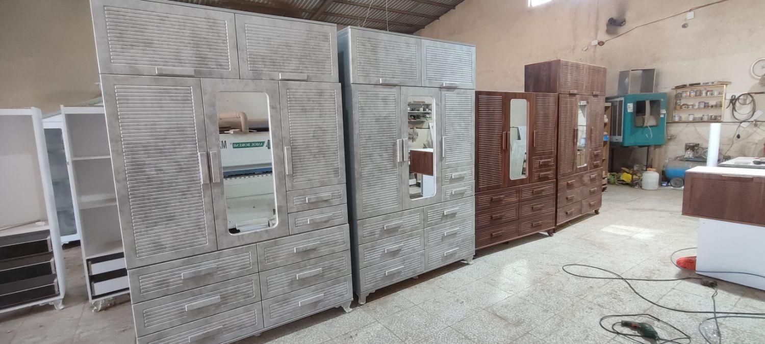 کمد سه تیکه عرض 150|جاکفشی، کمد، دراور|قم, نیروگاه|دیوار