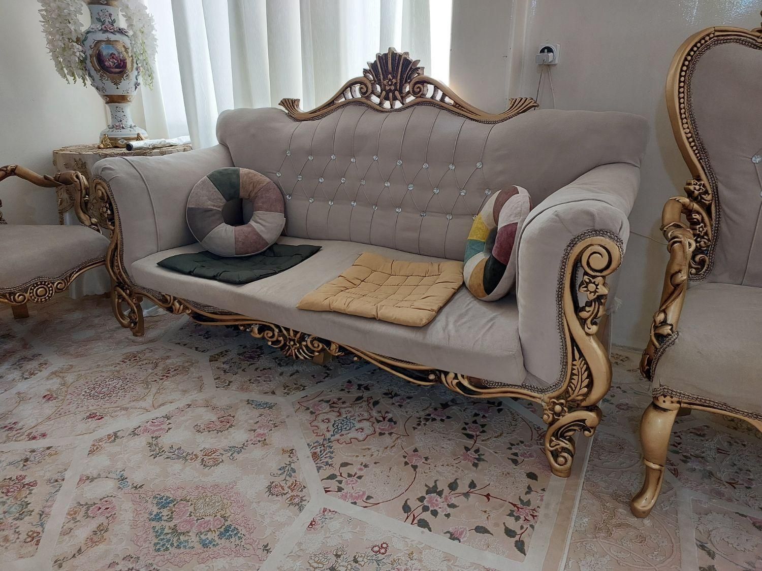 مبلمان ۷ نفره|مبلمان خانگی و میز عسلی|تهران, گمرک|دیوار