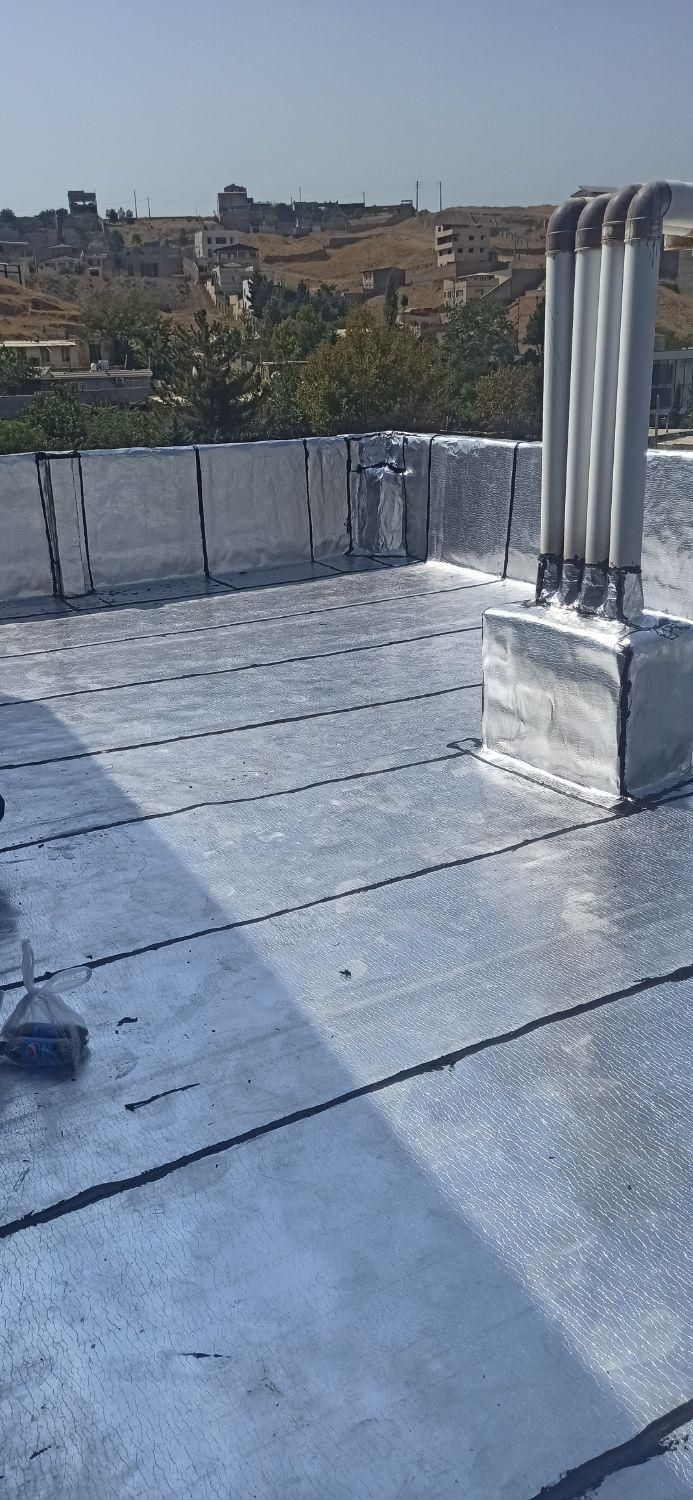 نصب و فروش ایزوگام دلیجان بیاتی آسفالت محوطه سازی|مصالح و تجهیزات ساختمان|بومهن, |دیوار