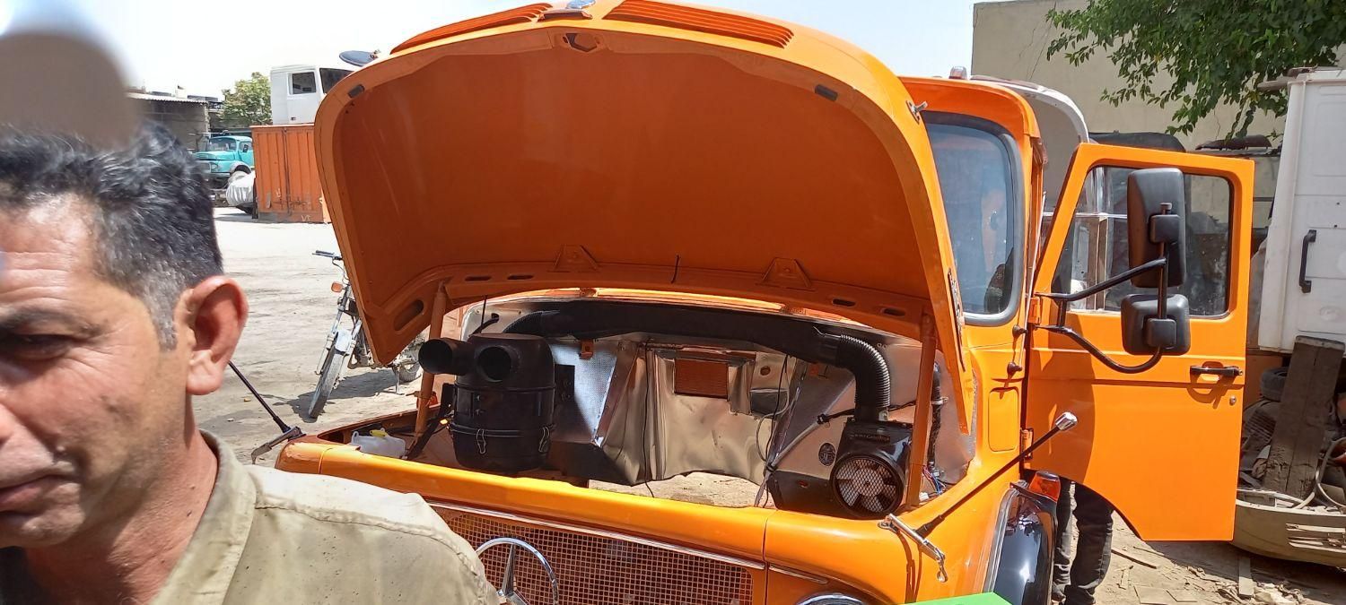 اتاق جلو بنز (کابین جلو)بنز ده تن مایلر وخاور|قطعات یدکی و لوازم جانبی|اصفهان, شهرک مهدیه|دیوار