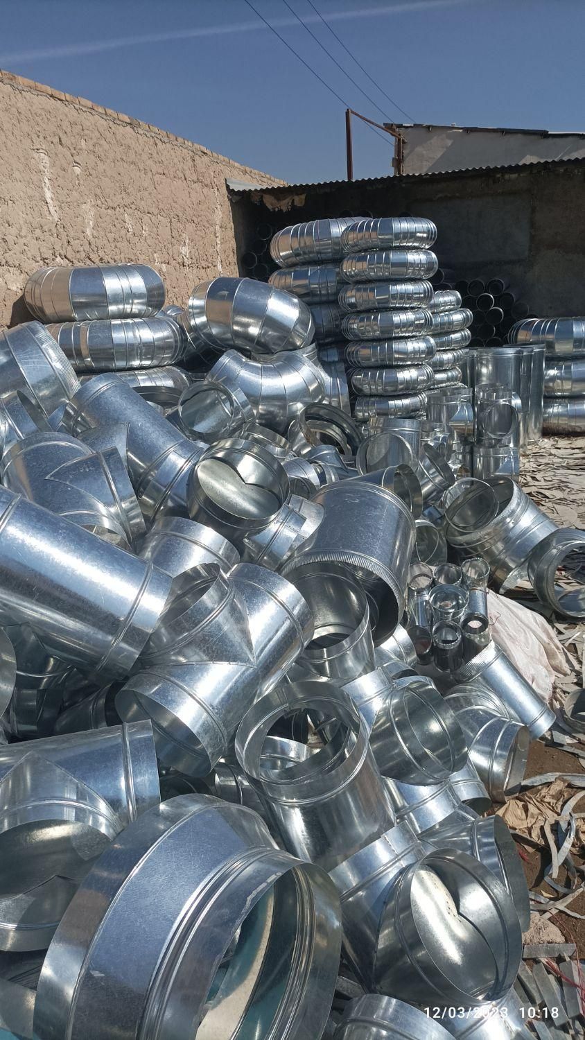 لوله هواکش لوله دودکش لوله گرد سانتفیوژ هود منقل|عمدهفروشی|تهران, وردآورد|دیوار