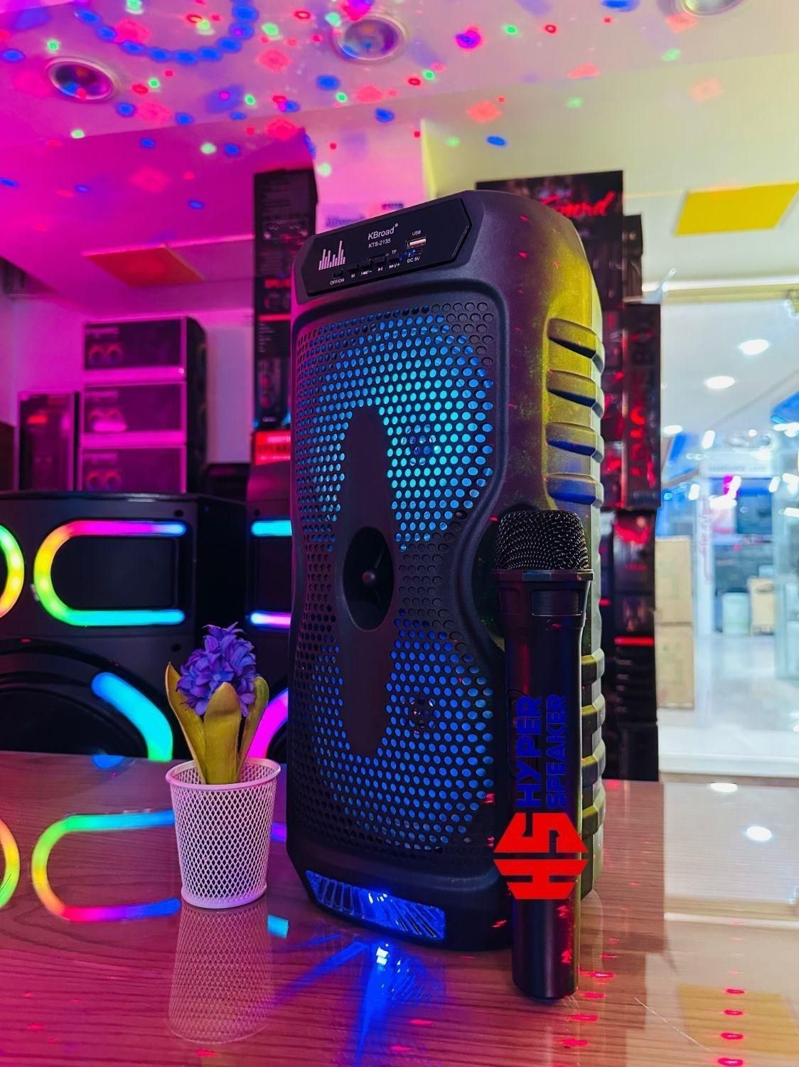 اسپیکر kts2135 / میکرفون بیسیم / باند مسافرتی|سیستم صوتی خانگی|مشهد, پنجتن|دیوار