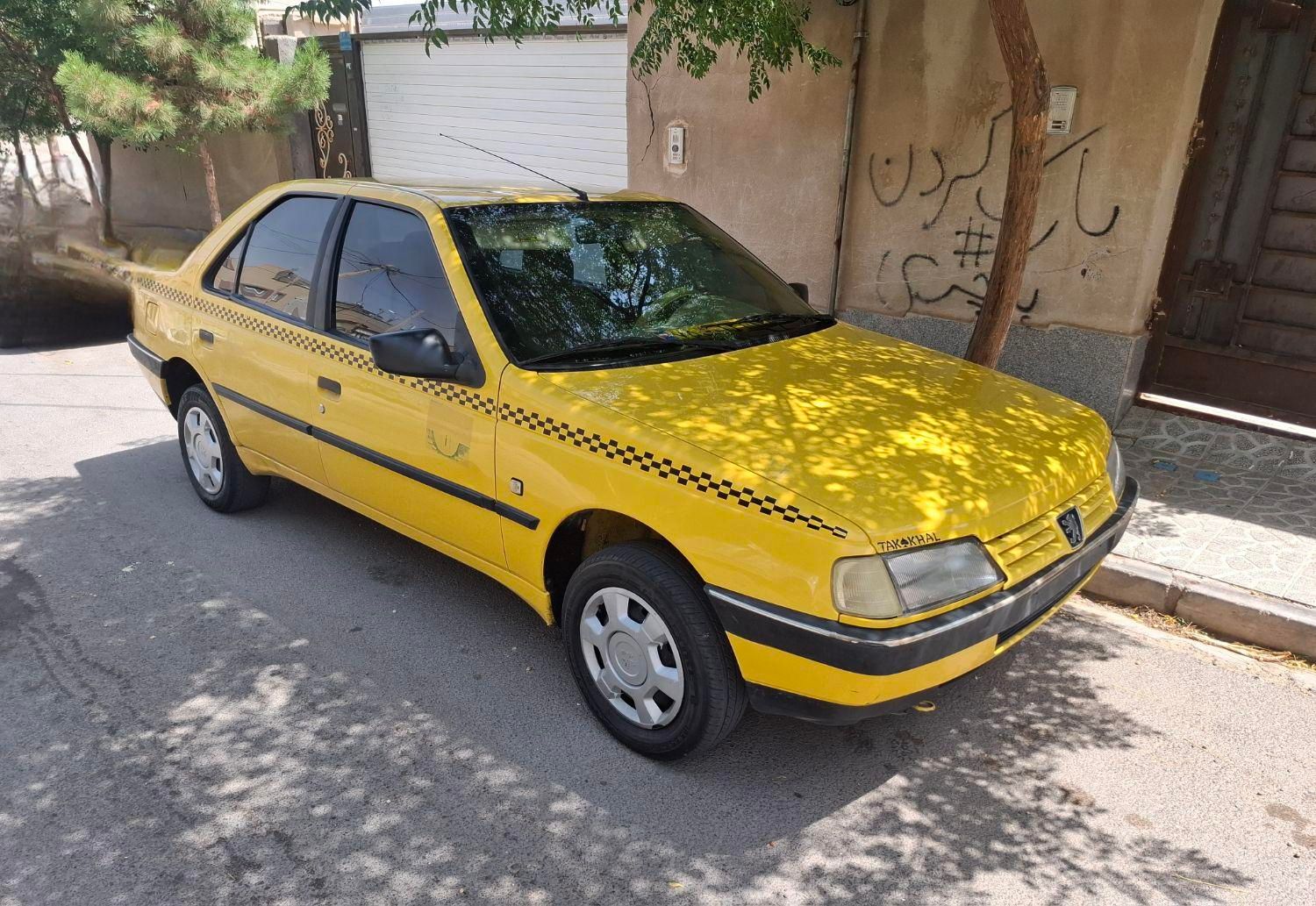 تاکسی توشهری پژو۴۰۵ دوگانه کارخانه|خودرو سواری و وانت|تایباد, |دیوار