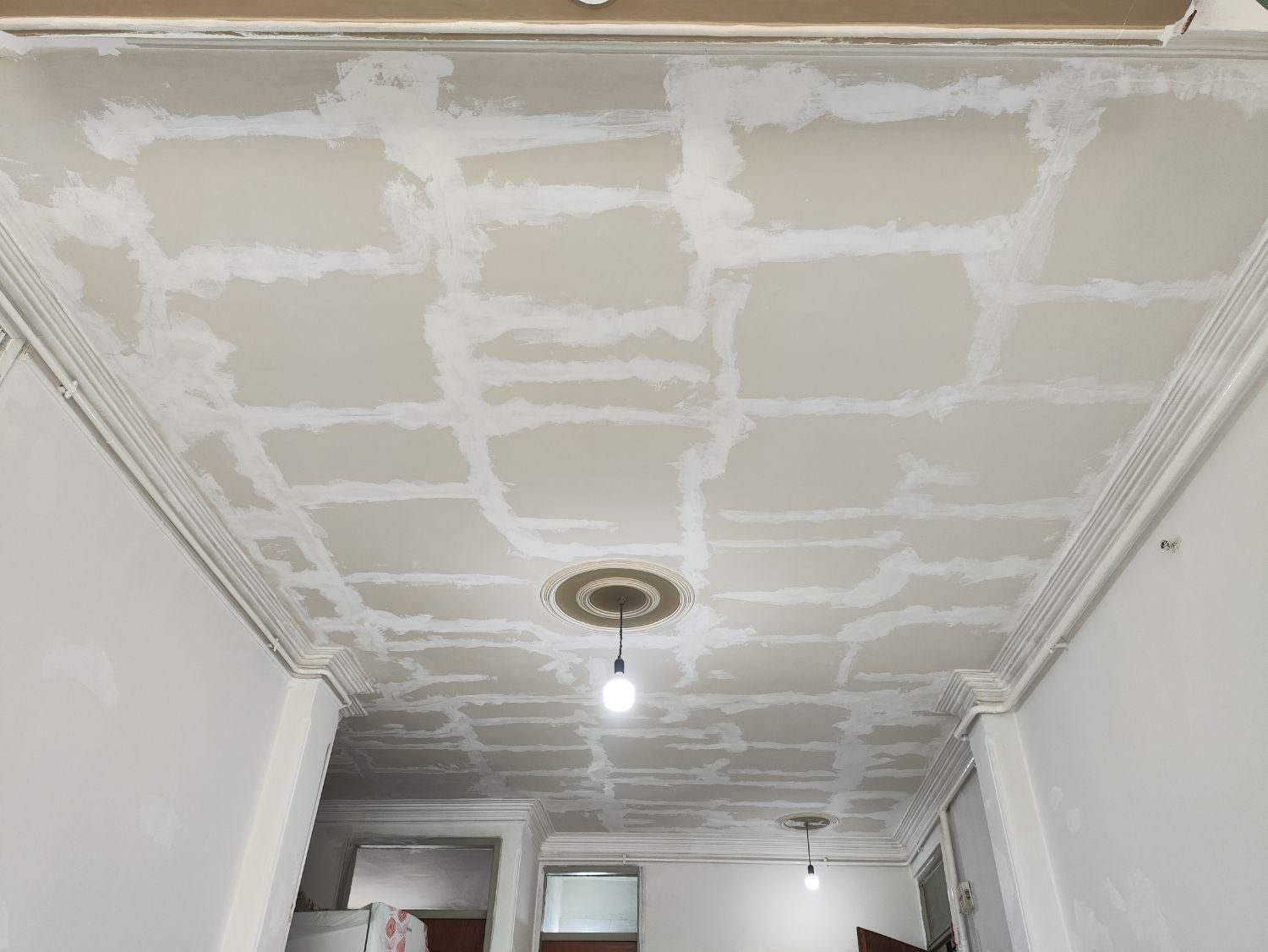 نقاشی ساختمان و طرح کاغذدیواری و کناف|خدمات پیشه و مهارت|کرمانشاه, |دیوار