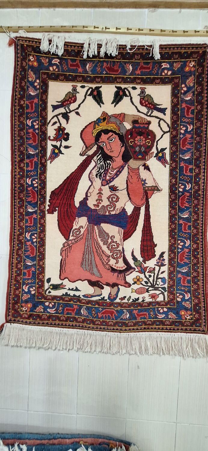 فرش بختیاری دختر کوزه به دست|فرش|تهران, منیریه|دیوار