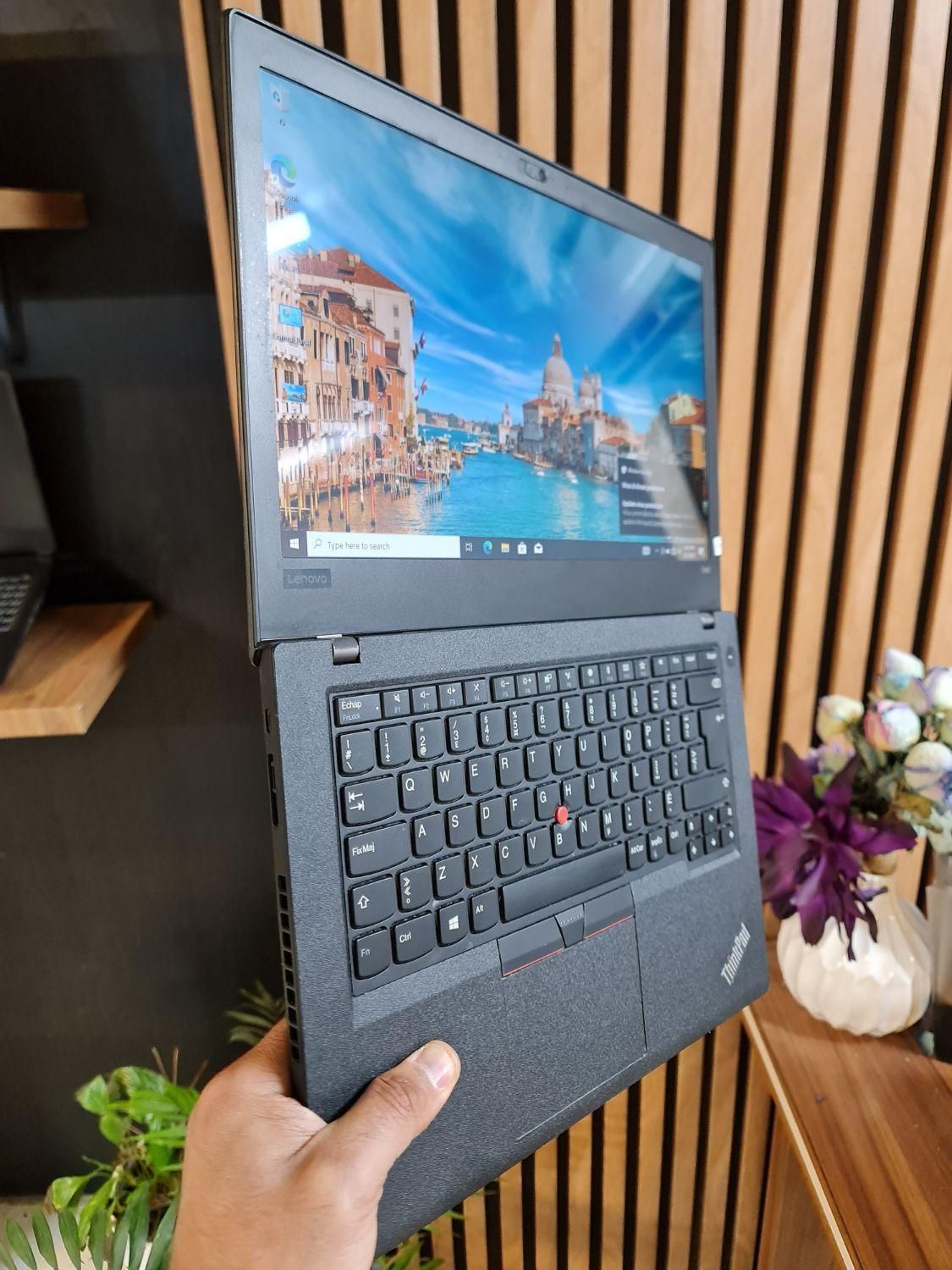 لنوو t480 دو باتری نسل هشت core i5 ram 16|رایانه همراه|شیراز, فرگاز|دیوار