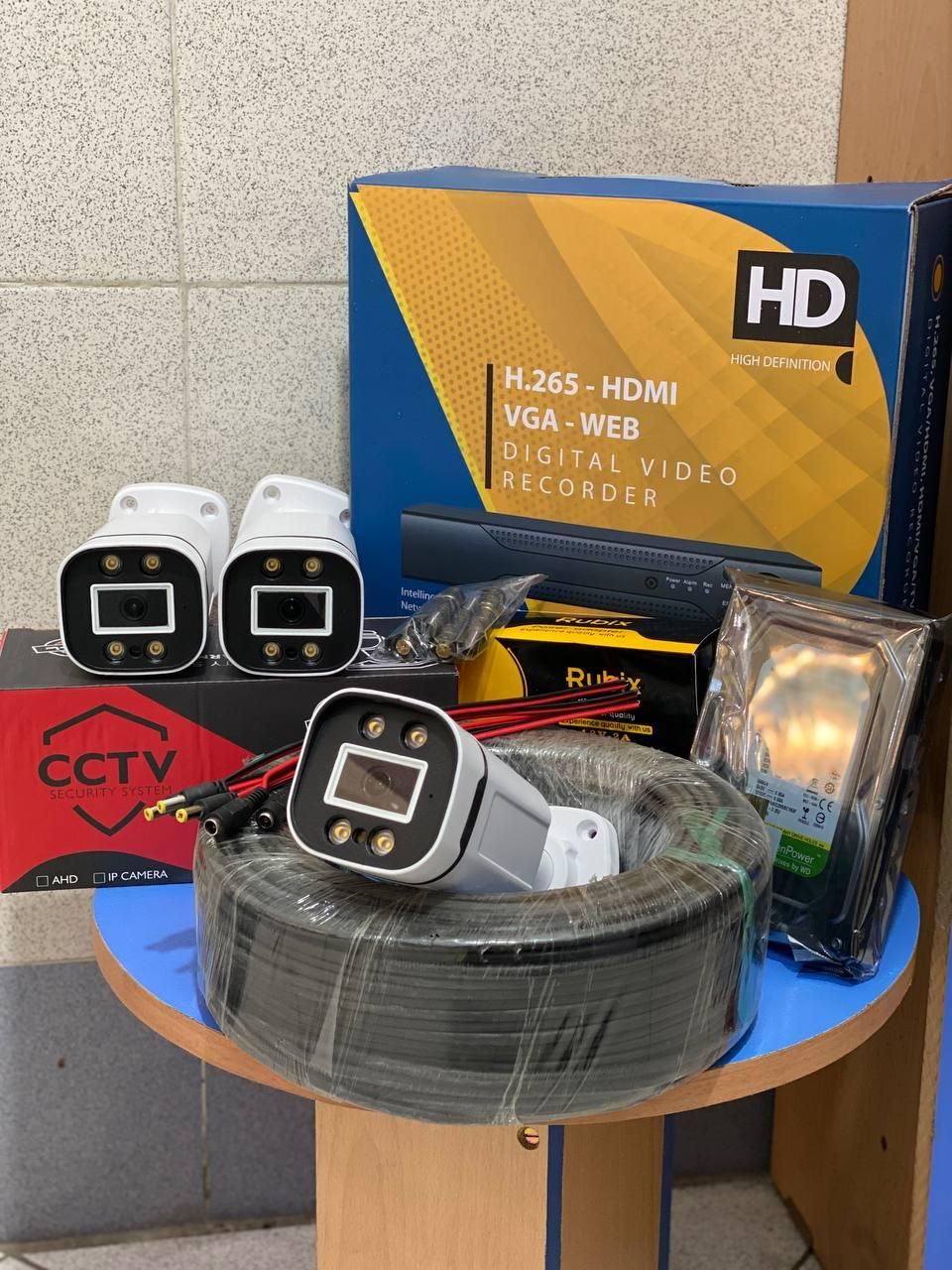 پکیج حرفه ای دوربین با نصب و گارانتی|دوربین مداربسته|آق قلا, |دیوار