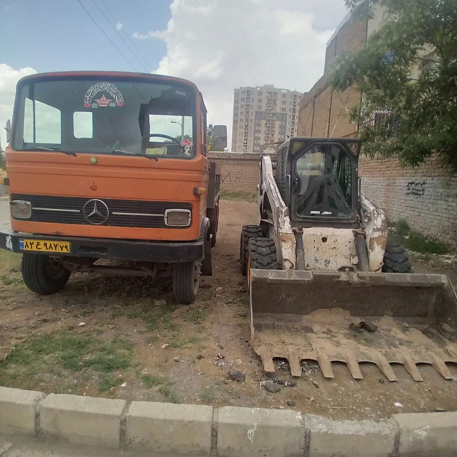 بابکت، خاور، تخریب، خاکبرداری|خدمات پیشه و مهارت|قزوین, |دیوار