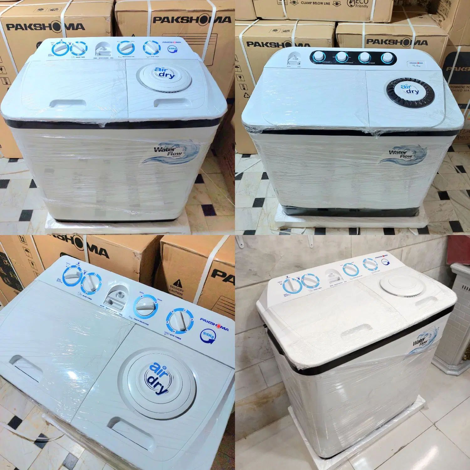 لباسشویی دوقلو PAKSHOMA نیمه اتوماتیک پاکشوما|ماشین لباسشویی و خشککن لباس|قم, شاه ابراهیم|دیوار