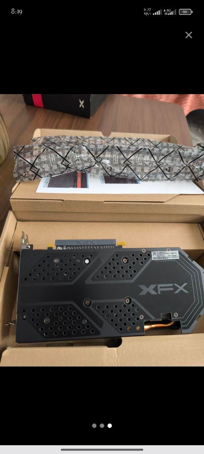 گرافیک RX 580 8GB DDR5 در حد نو|قطعات و لوازم جانبی رایانه|جم, |دیوار