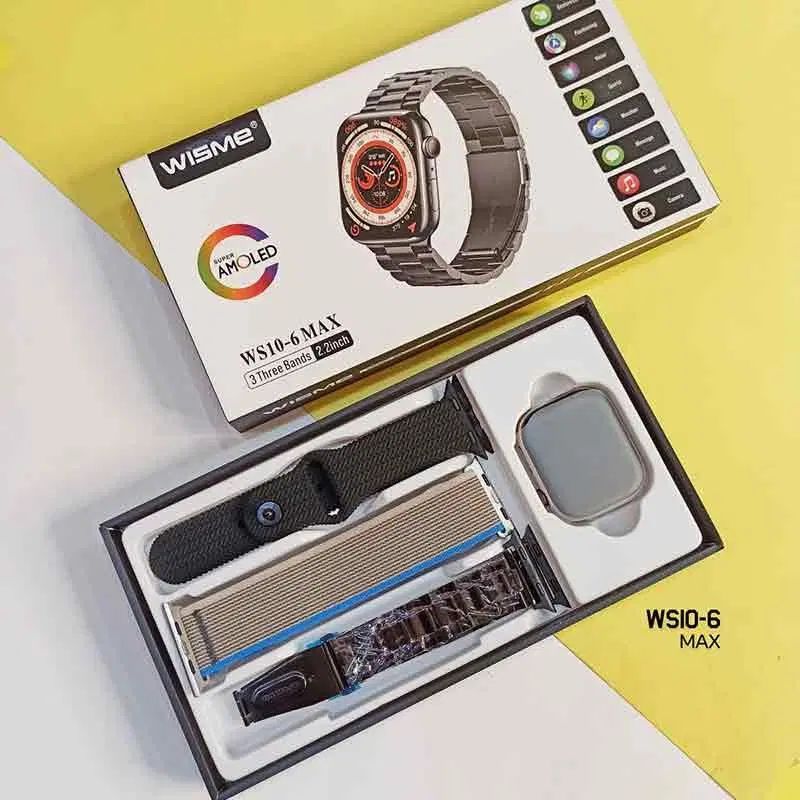 ساعت هوشمند طرح اپل واچ مدل WS10-6 Max|ساعت|اصفهان, باتون|دیوار
