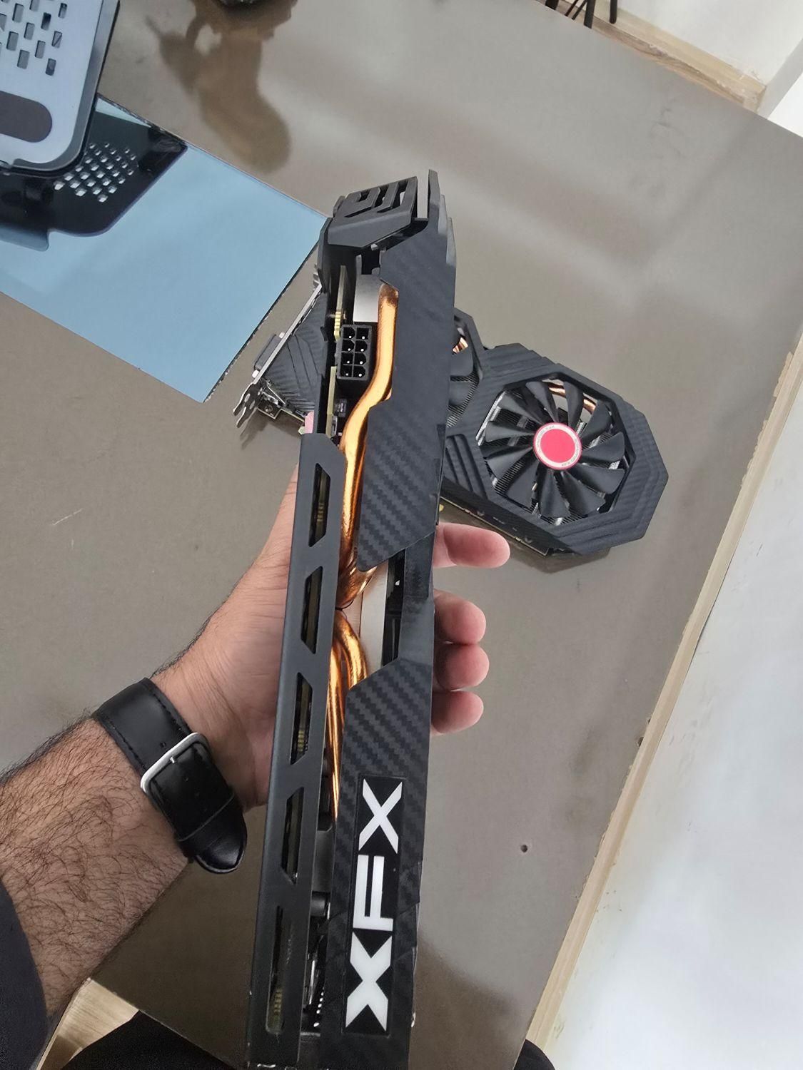 گرافیک xfx 8 gig rx580|قطعات و لوازم جانبی رایانه|سقز, |دیوار