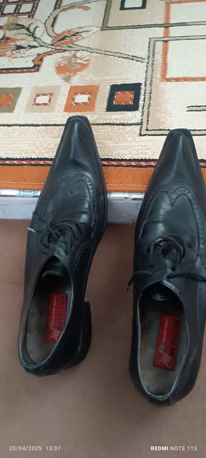 کفش چرم اصل خارجی|کیف، کفش، کمربند|کبودرآهنگ, |دیوار