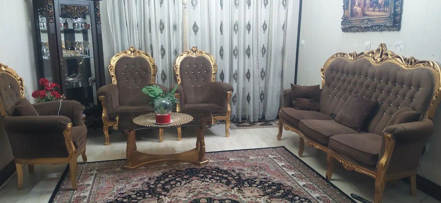 مبل هفت نفره با میز وسط|مبلمان خانگی و میز عسلی|تهران, خاوران|دیوار