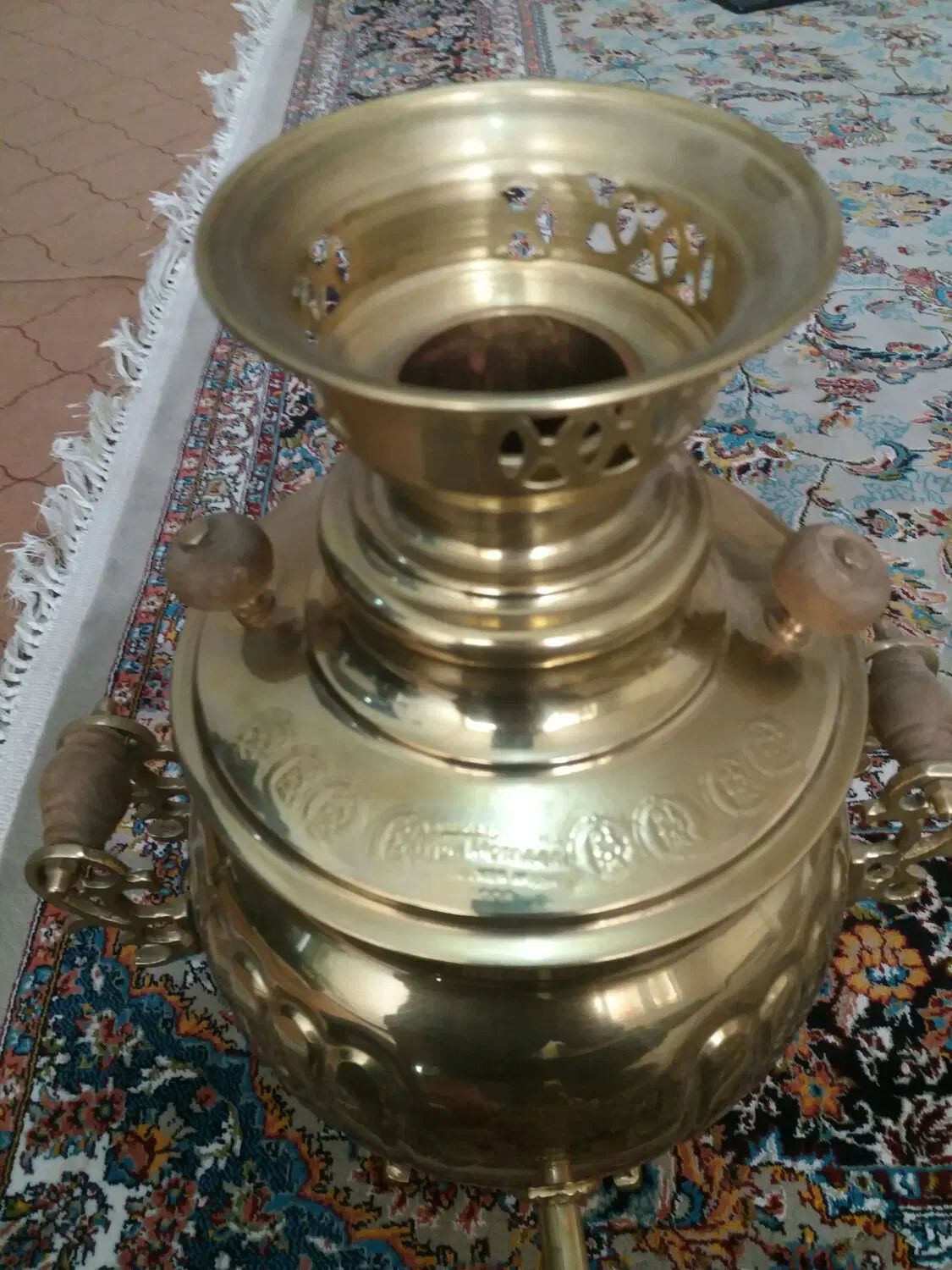 سماور زغالی قدیمی|کلکسیون اشیاء عتیقه|تهران, آذربایجان|دیوار