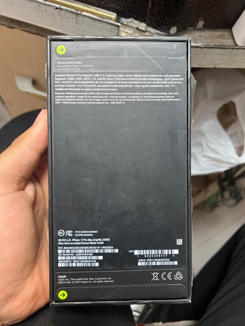 اپل iPhone 13 Pro Max با حافظهٔ ۲۵۶ گیگابایت|موبایل|تربت‌حیدریه, کاشانی|دیوار