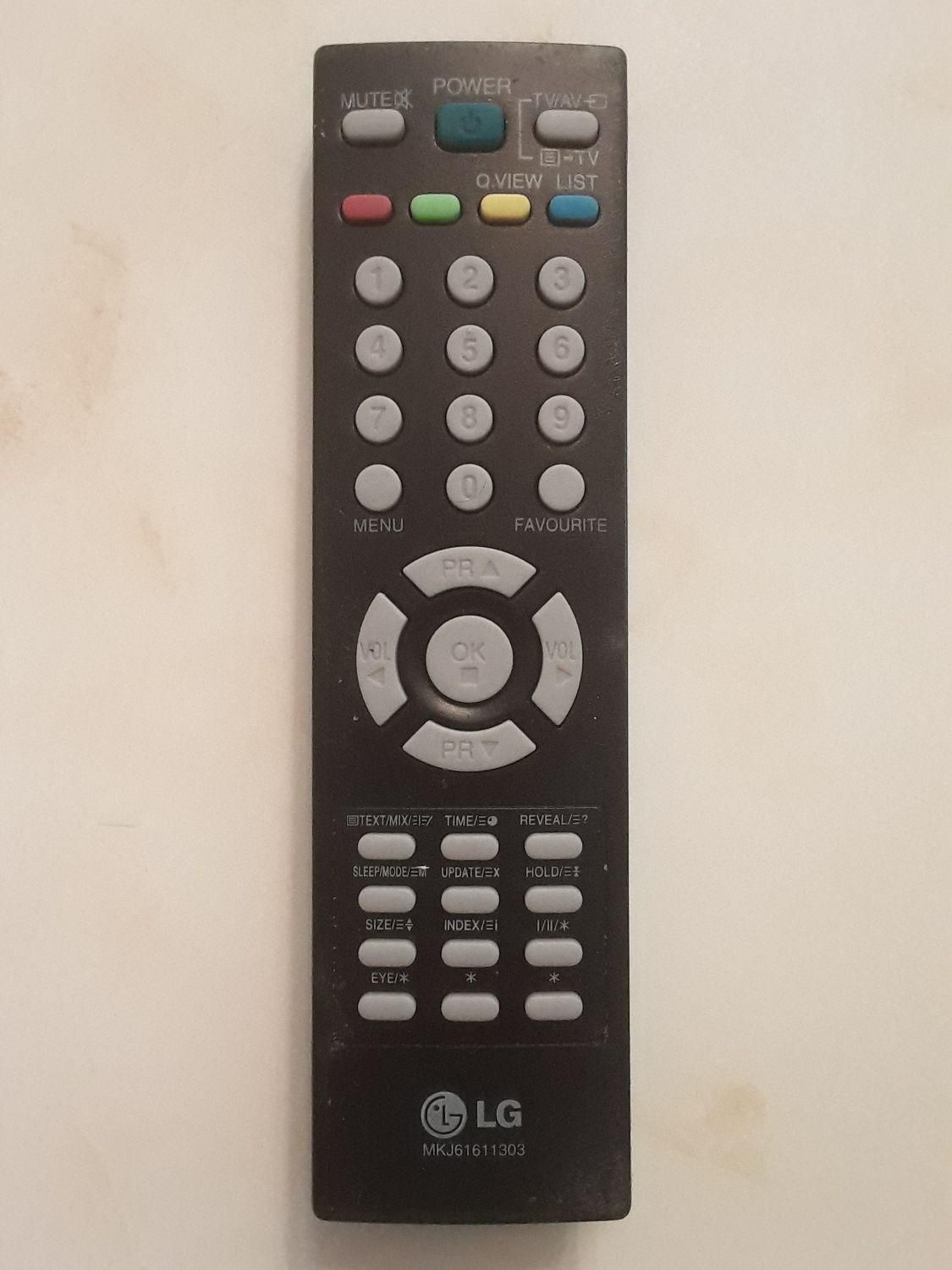 کنترل تلویزیون LG|صوتی و تصویری|اصفهان, فرهنگیان|دیوار