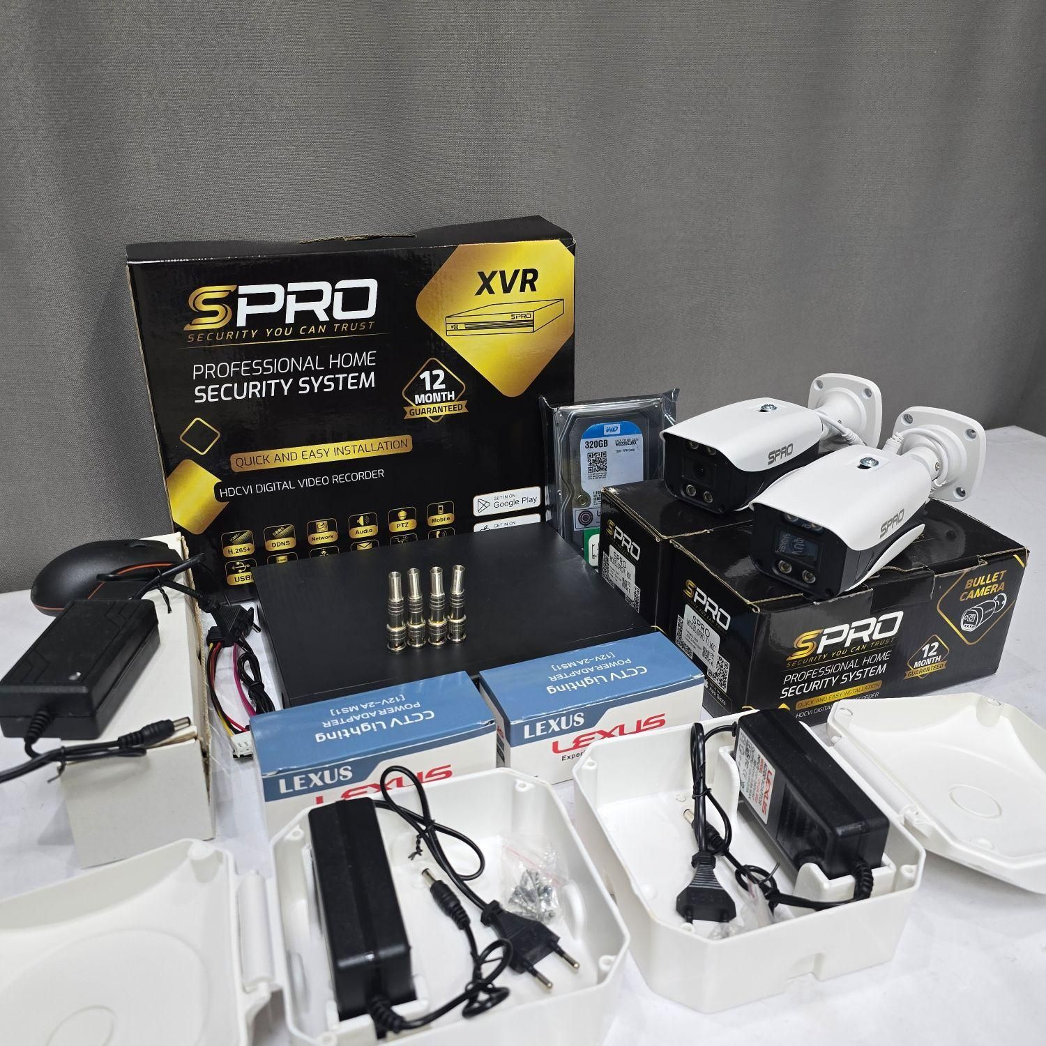 فروش پکیج 2 دوربین مداربسته5مگاپیکسل|دوربین مداربسته|کرمانشاه, |دیوار