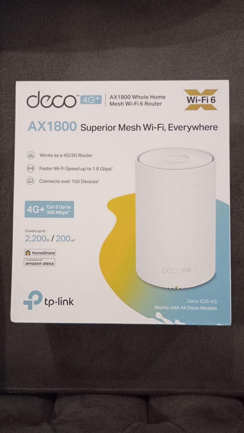 مودم 4G+ TP-LINK AX1800 Deco X20|مودم و تجهیزات شبکه|تهران, صادقیه|دیوار