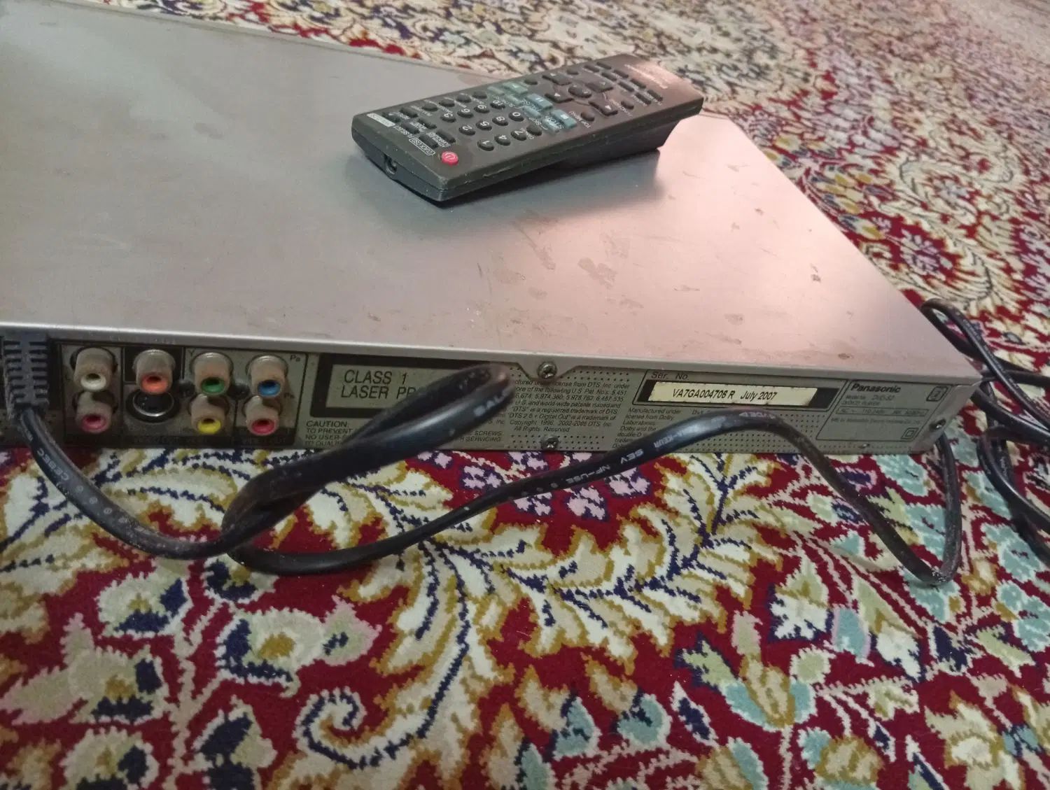 دی وی دی پلیر پاناسونیک|پخش‌کننده DVD و ویدیو|تهران, خاوران|دیوار