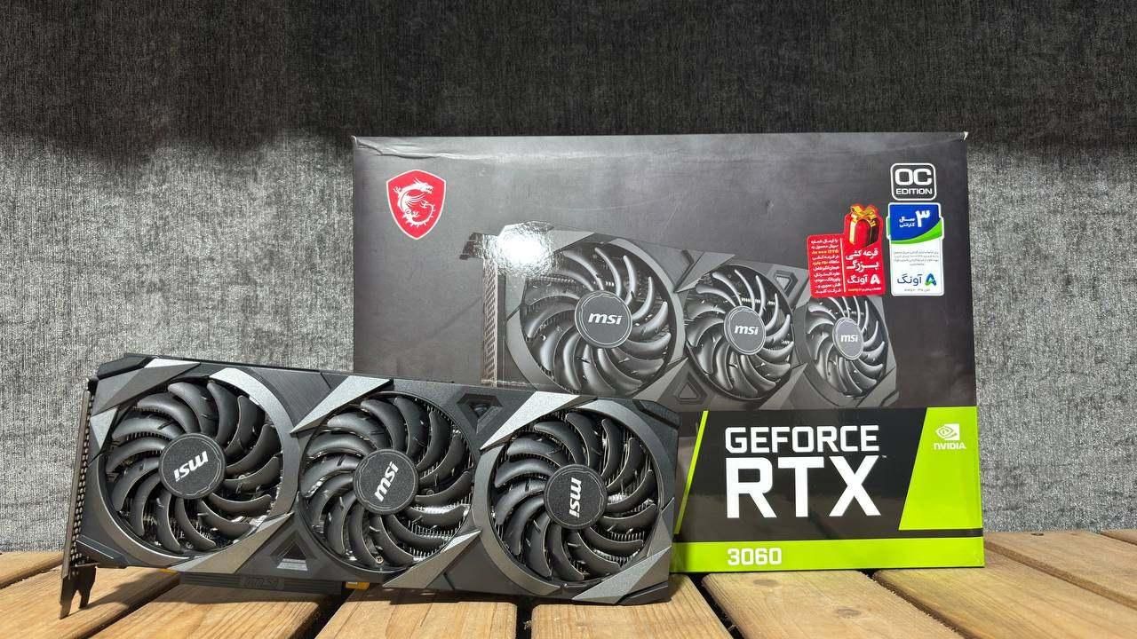 کارت گرافیک RTX 3060 TI MSI VENTUS 3X|قطعات و لوازم جانبی رایانه|تهران, والفجر|دیوار