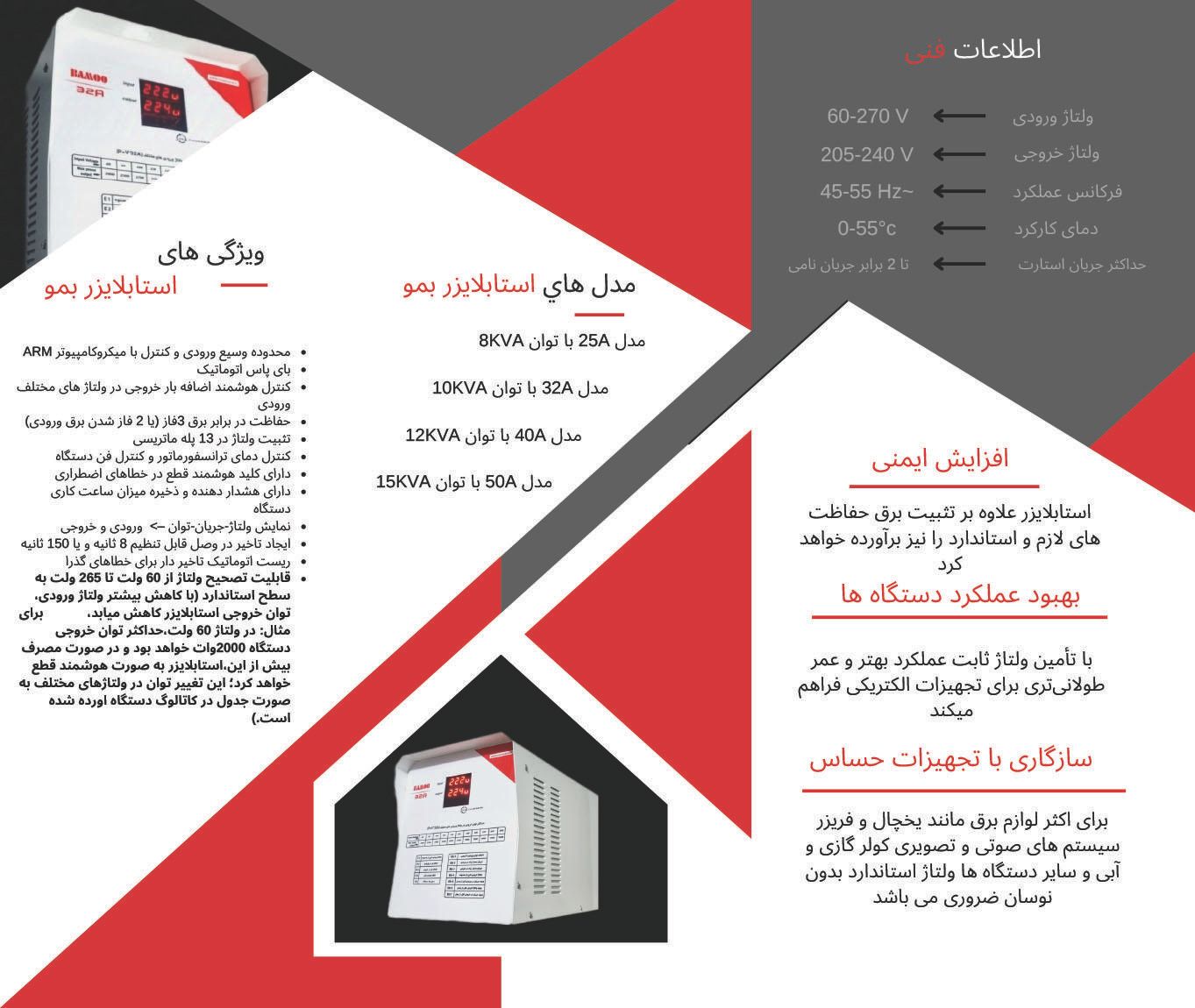 استابلایزر بمو|سایر لوازم برقی|شیراز, وصال|دیوار