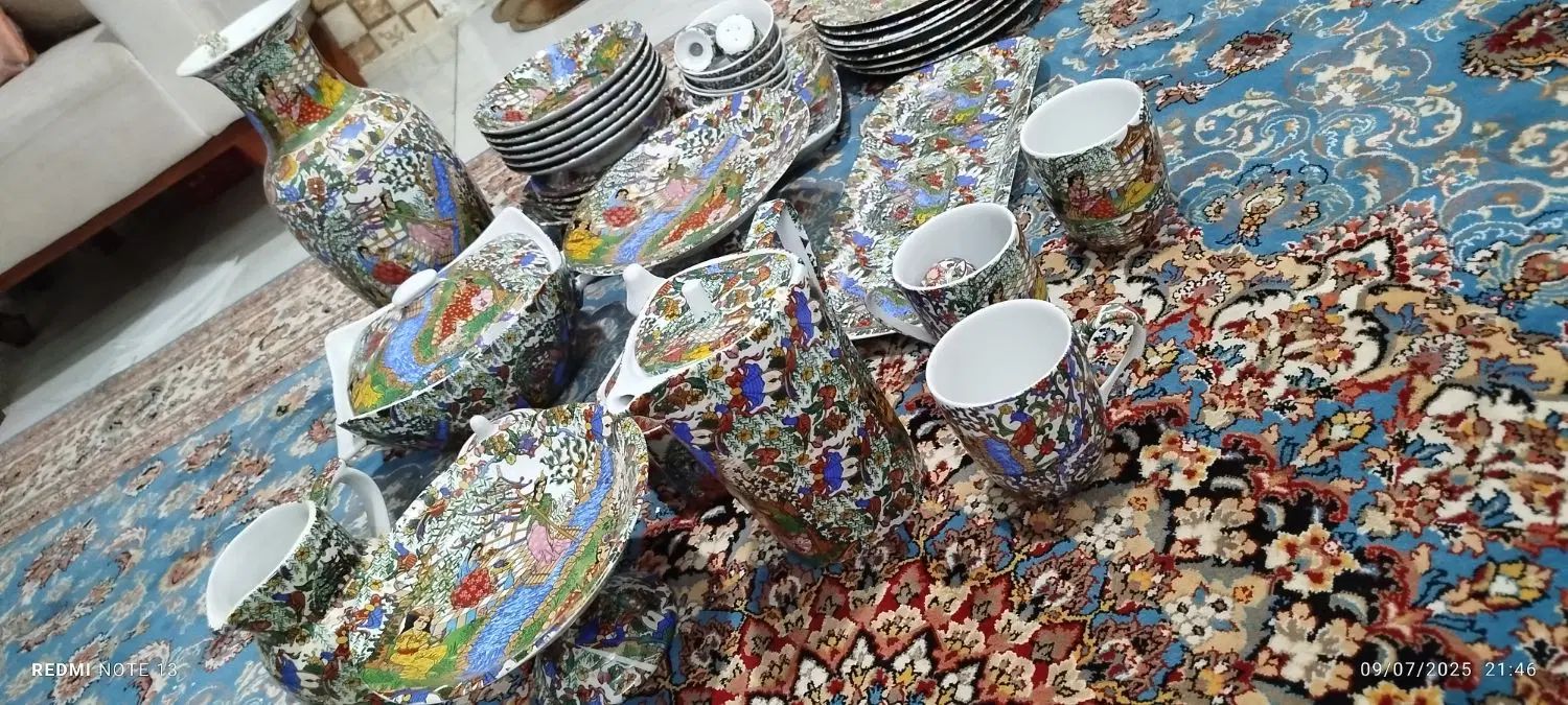 سرویس چینی اوزاکا ژاپن|ظروف سرو و پذیرایی|کرج, کیانمهر|دیوار