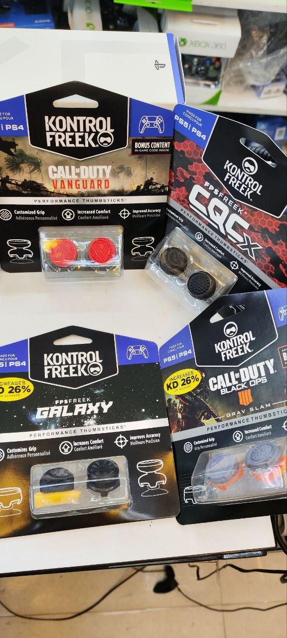 کاور آنالوگ KontrolFreek مخصوص PS4 و PS5|کنسول، بازی ویدئویی و آنلاین|قم, ارم|دیوار