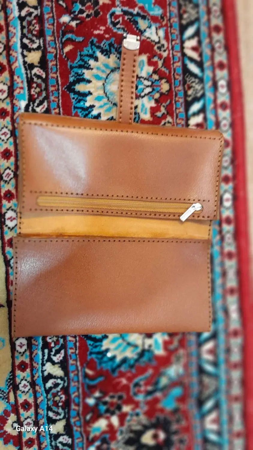 کیف پول چند کاره چرم صددرصد طبیعی تمام دست دوز|کیف، کفش، کمربند|تهران, حکیمیه|دیوار