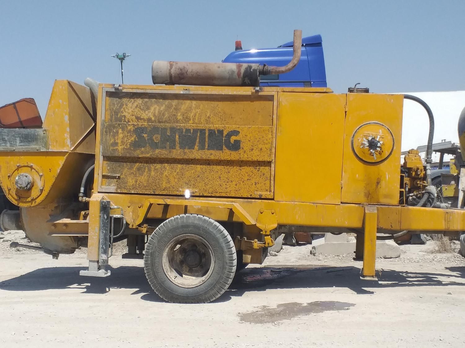 پمپ انتقال بتن ..پمپ بتن زمینی.دکل|خدمات پیشه و مهارت|کرمانشاه, |دیوار