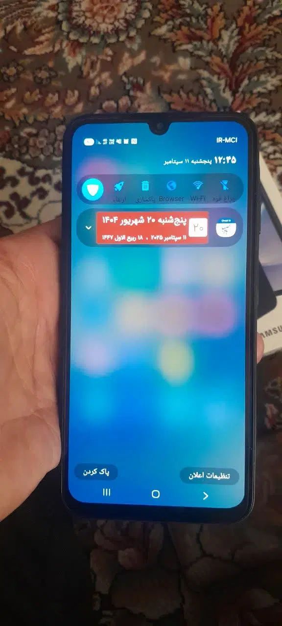 گوشی سامسونگ a15|موبایل|تهران, جی|دیوار