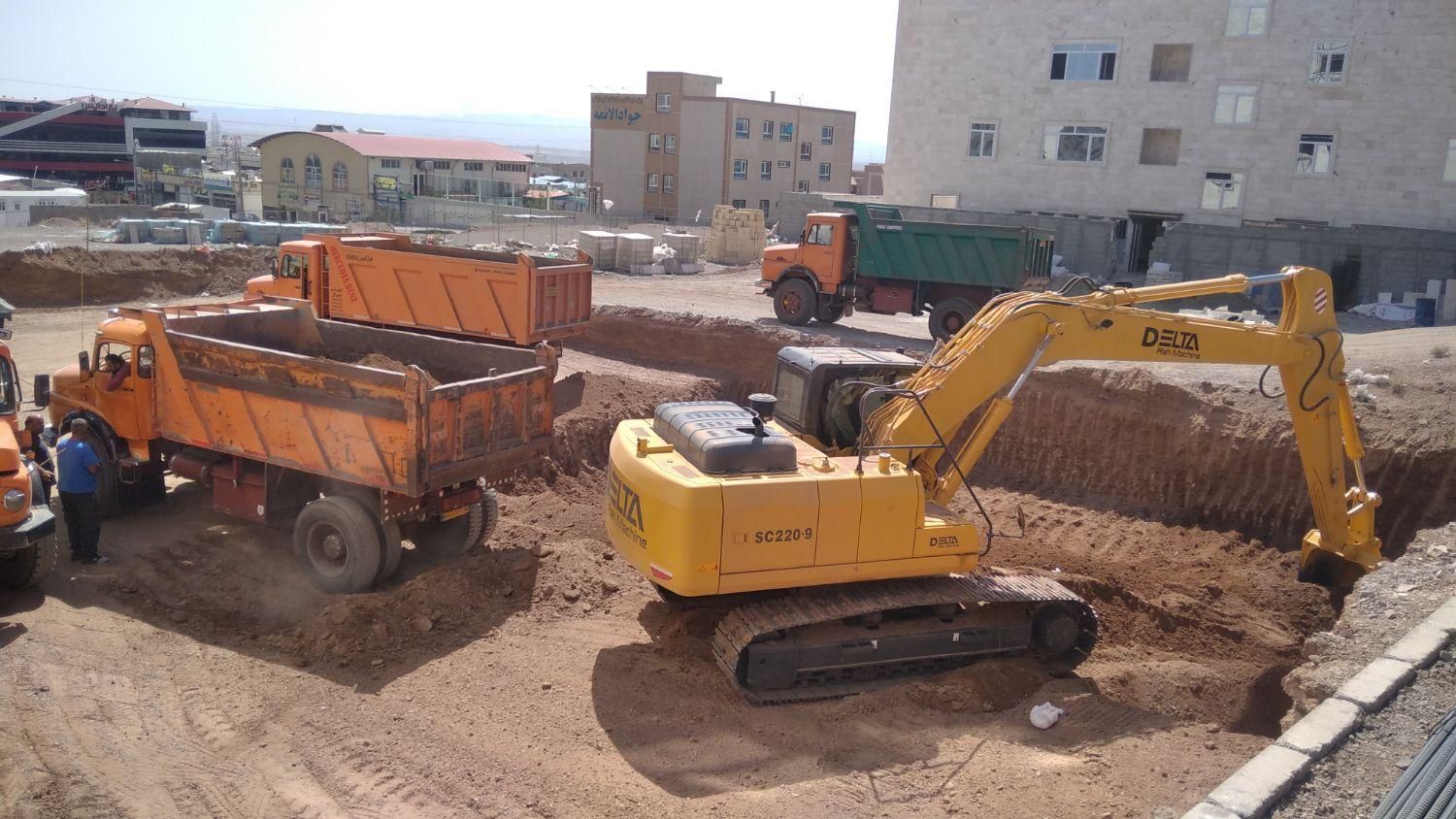 اجاره دهنده بیل مکانیکی 220 زنجیری|خدمات حمل و نقل|پرند, فاز ۷|دیوار