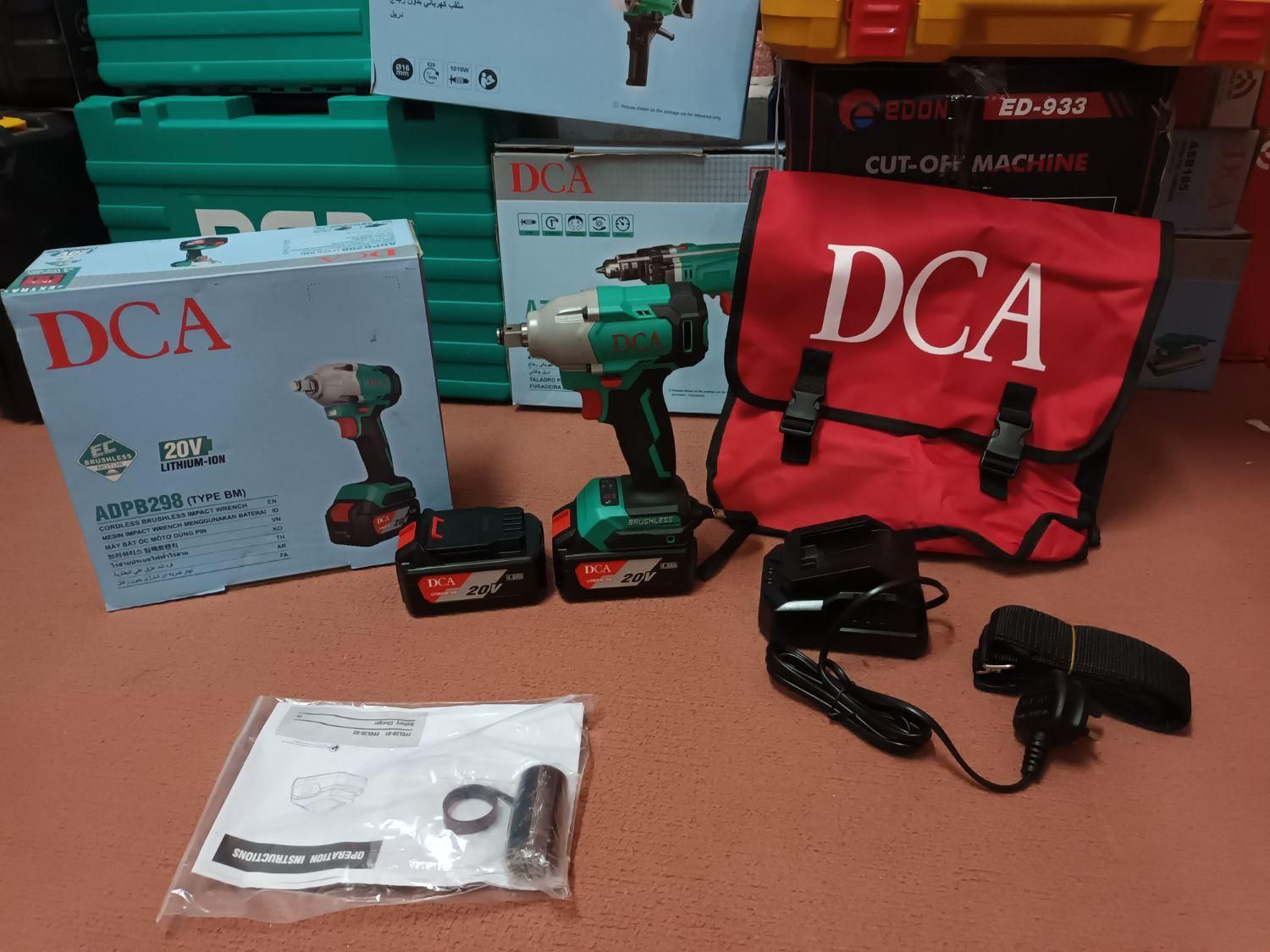 بکس برقی .بادی شارژی 1اینچ3/4و1/2توتالDCAتوسن|ابزارآلات|بندرعباس, |دیوار