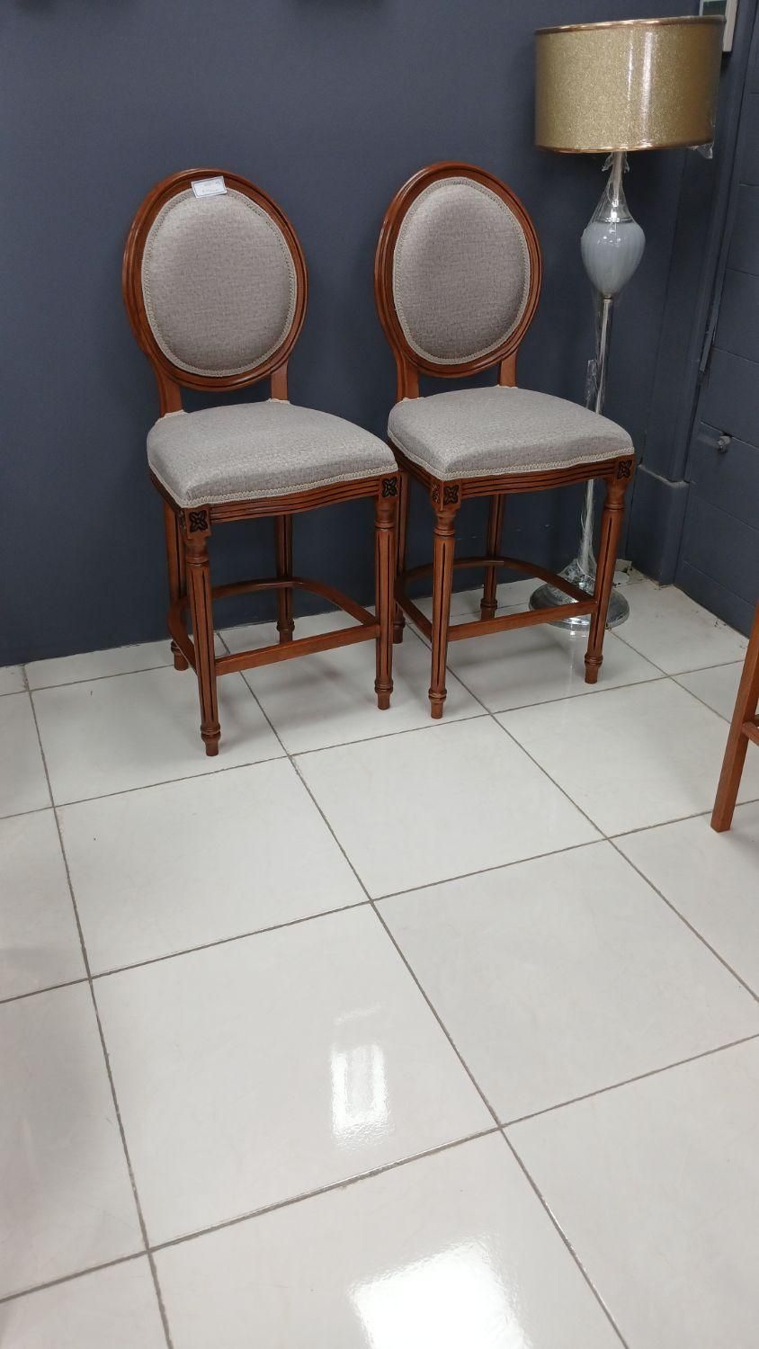 صندلی اپن کانتر چوبی راش|میز و صندلی غذاخوری|کرج, شهرک سهرابیه|دیوار