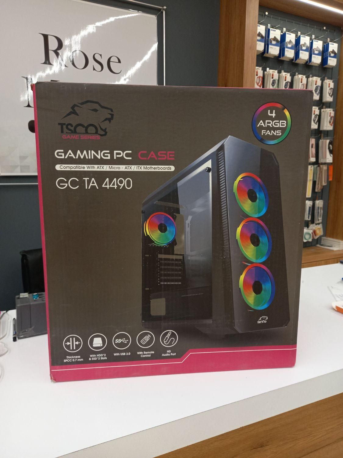 کیس گیمینگ تسکو اکبند مدل TA GC 4490|قطعات و لوازم جانبی رایانه|کرج, گوهردشت|دیوار