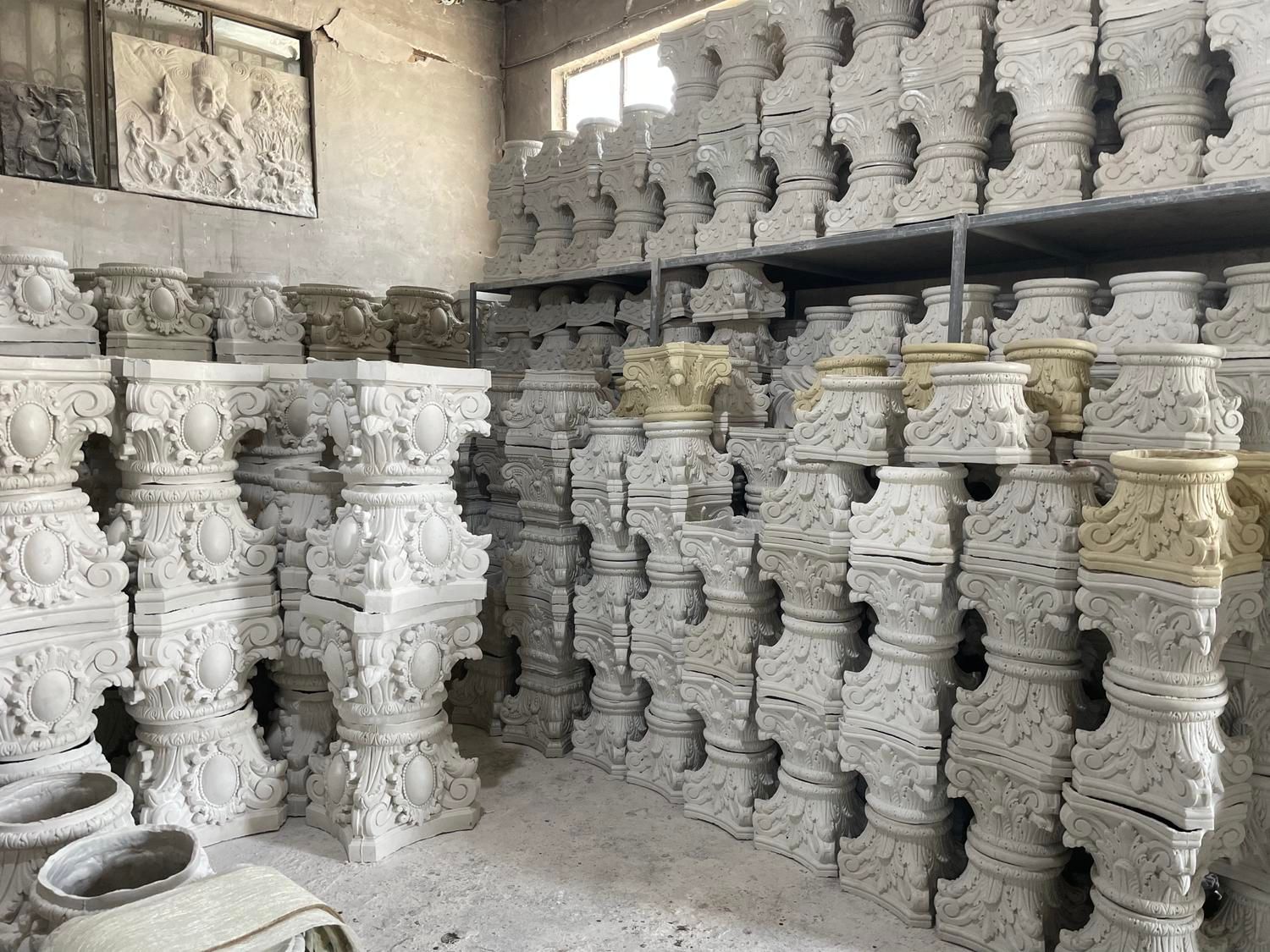 مجسممه کلاسیک رومی سرستون ابنما|مصالح و تجهیزات ساختمان|شهریار, شهریار|دیوار