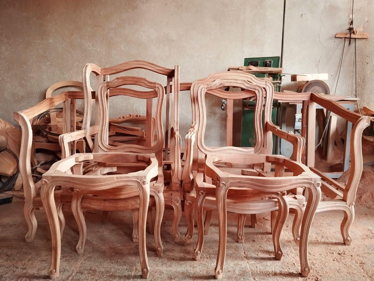 کلاف خام انواع مبل ابزاری و کلاسیک|مبلمان خانگی و میز عسلی|بومهن, |دیوار