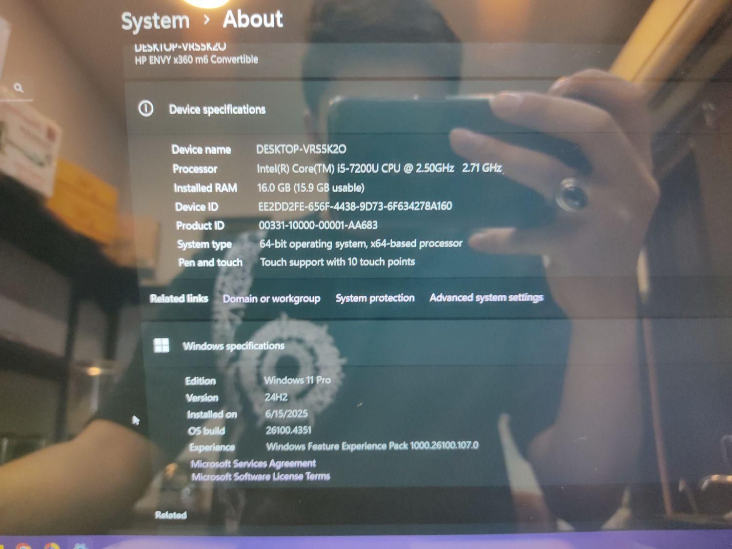 لپتاپHPمدل ENVY X360تبلت شو|رایانه همراه|اهواز, شریعتی جنوبی|دیوار