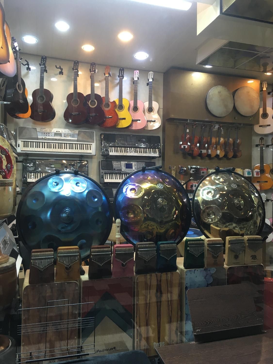 هنگدرام باآموزش ویولن ارگ گیتار سنتوردف پیانو بلز|درام و پرکاشن|کرج, برغان|دیوار