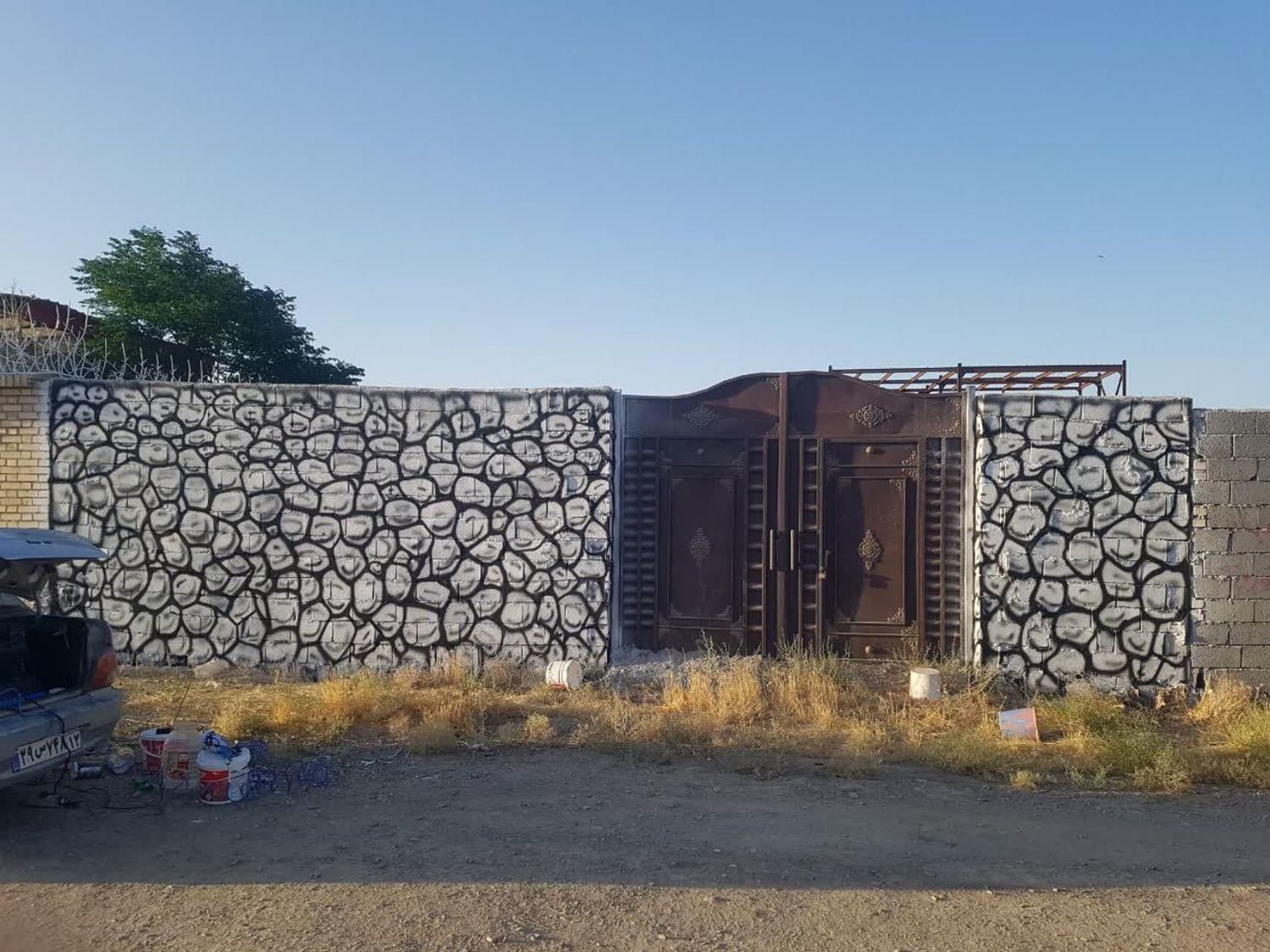 ۵۰۰متر دور دیوار گلمکان تهاتر با ماشین|فروش زمین و ملک کلنگی|گلمکان, |دیوار