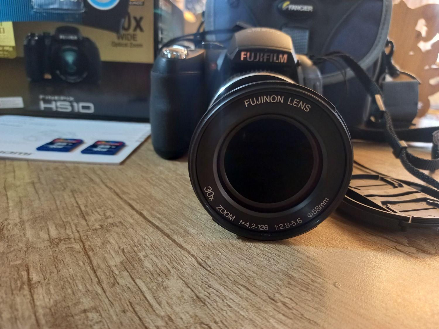 دوربین فوجی فیلم FUJIFILM finepix HS10 در حد نو|دوربین عکاسی و فیلم‌برداری|اصفهان, طامه|دیوار