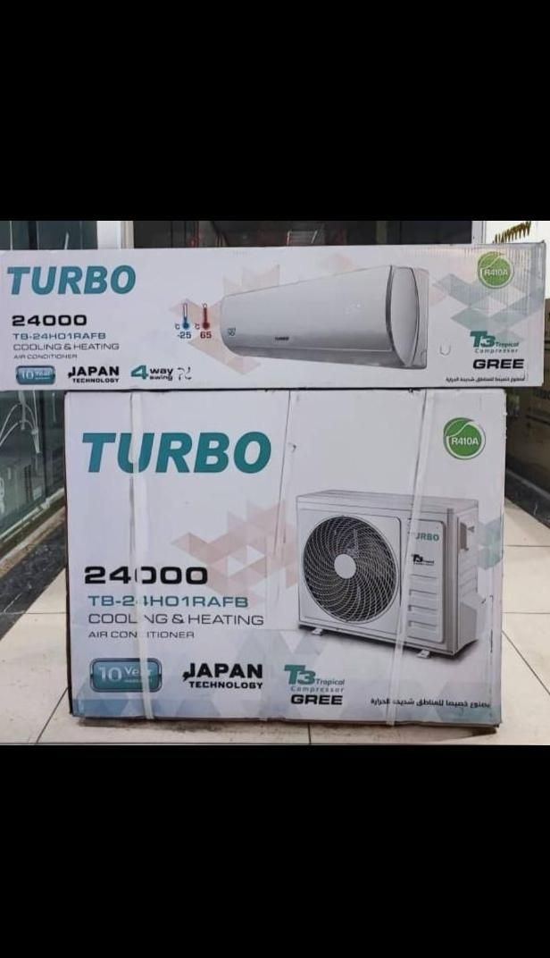 کولر گازی ۲۴۰۰۰ سری جدید توربو ژاپن TURBO...T3اصلی|کولر گازی و فن‌کوئل|مشهد, ایمان|دیوار