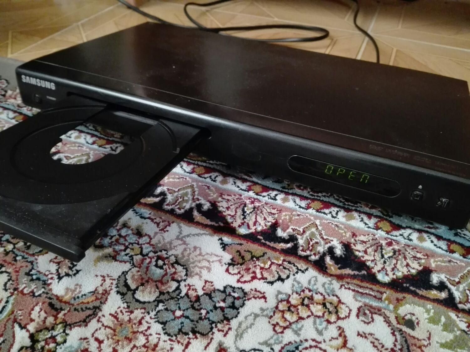 دستگاه پخش DVD player سامسونگ سالم با کابل|پخش‌کننده DVD و ویدیو|مشهد, نرگس|دیوار