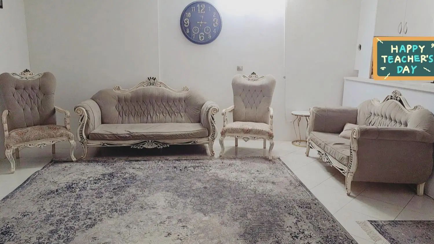 مبل ۷ نفره|مبلمان خانگی و میز عسلی|مشهد, طبرسی شمالی|دیوار