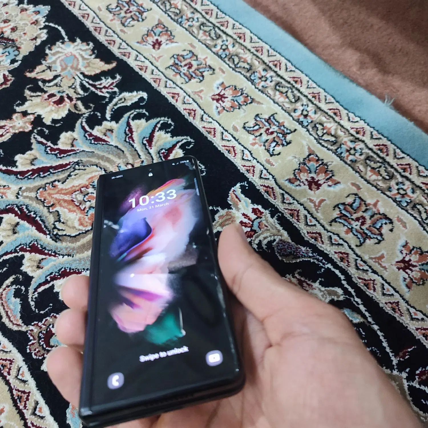 سامسونگ Galaxy Z Fold3 5G با حافظهٔ ۲۵۶ گیگابایت|موبایل|تهران, ونک|دیوار