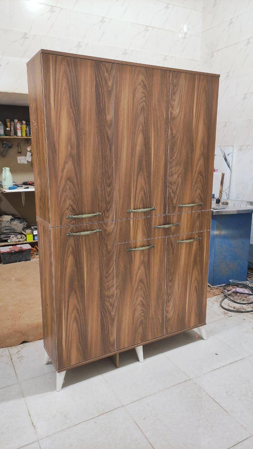 کمد جاکفشی طرح L|جاکفشی، کمد، دراور|تبریز, |دیوار