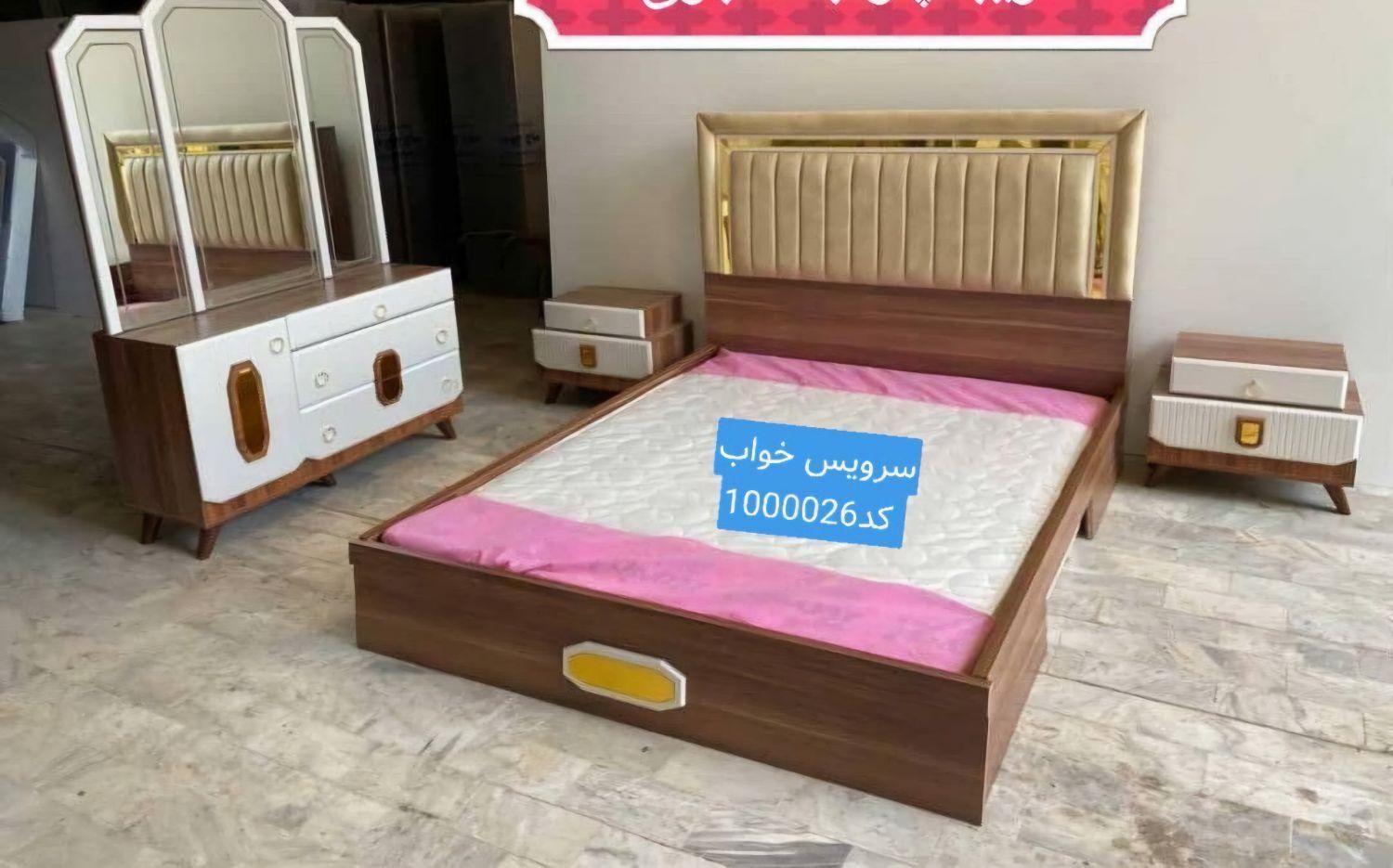 سرویسخواب دونفره به قیمت پخش و اقساطی|تخت و سرویس خواب|رشت, بازار|دیوار
